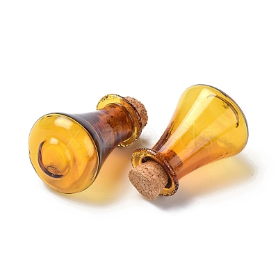 Glass Cork Bottles AJEW-O032-01C-1