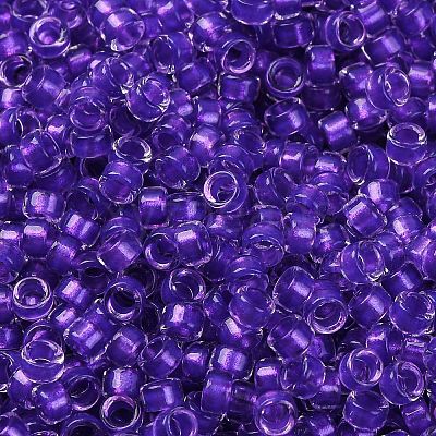 Glass Cylinder Beads SEED-L011-11B-04-1