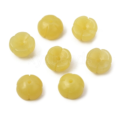 Natural Lemon Jade Carved Beads GG-CBA36AE-02-1