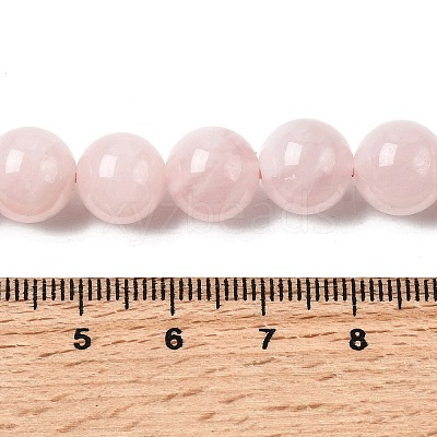 Natural Madagascar Rose Quartz Beads Strands G-B167-A04-10mm-1
