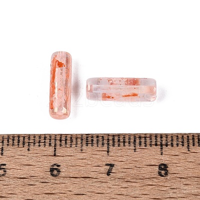 Picasso Transparent Glass Bugle Beads SEED-N010-02A-06-1