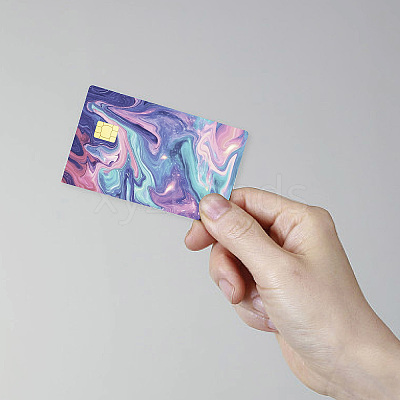 PVC Plastic Waterproof Card Stickers DIY-WH0432-007-1