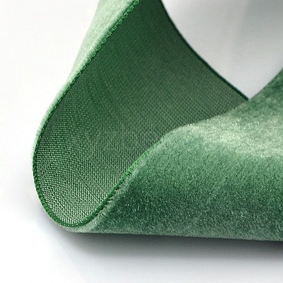 Polyester Velvet Ribbon for Gift Packing and Festival Decoration SRIB-M001-4mm-587-1