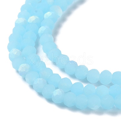 Imitation Jade Glass Beads Strands EGLA-A034-J4mm-MB06-1