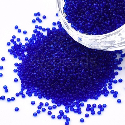 15/0 Transparent Czech Glass Seed Beads SEED-N004-004-14-1