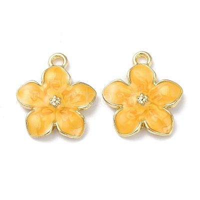 Alloy Enamel Pendants ENAM-C014-01G-02-1