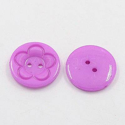 Acrylic Sewing Buttons for Clothes Design BUTT-E083-C-M-1