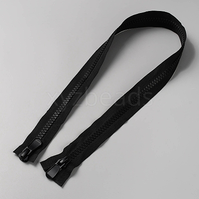 Resin with Polyester Zipper DIY-WH0419-86A-1