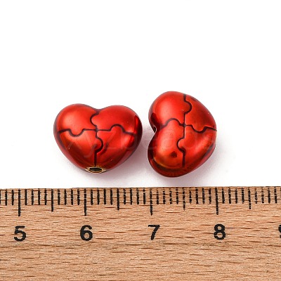 304 Stainless Steel Enamel Beads STAS-Q363-05A-G-1