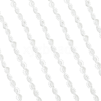 Polyester Lace Ribbon OCOR-WH20001-83A-1
