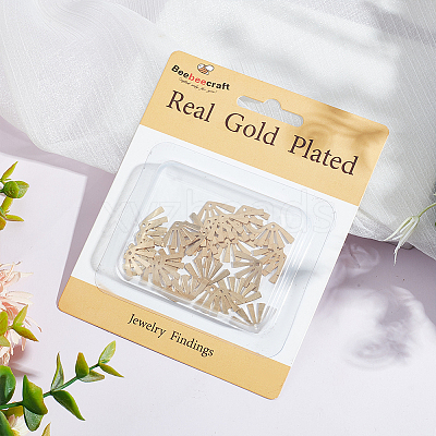 30Pcs Brass Pendants KK-BBC0011-18-1