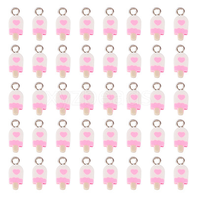 100Pcs Handmade Polymer Clay Charms CLAY-TA0001-96D-1
