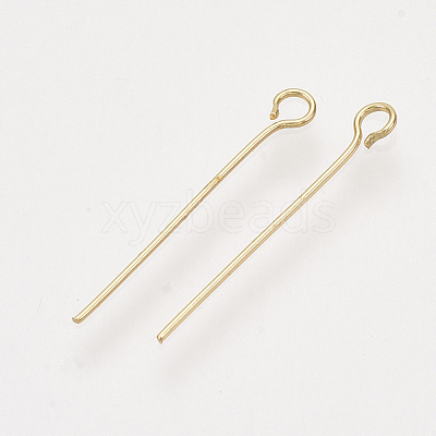 Brass Eye Pins KK-S348-405A-1