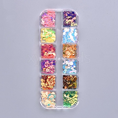 12 Colors Laser Shining Nail Art Glitter MRMJ-WH0060-14A-1