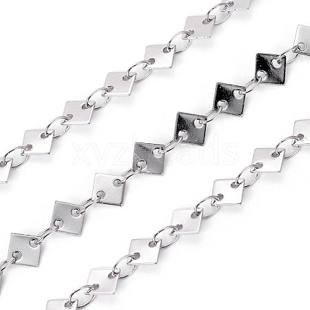 304 Stainless Steel Link Chains CHS-F007-02P-1