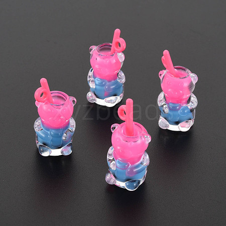 Resin Pendants RESI-T052-01J-1