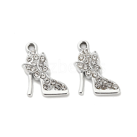 Alloy Crystal Pendants FIND-I043-04P-1