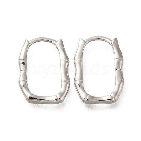 925 Sterling Silver Hoop Earrings STER-M018-08P-1