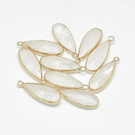 Natural Quartz Crystal Pendants G-Q494-55A-1