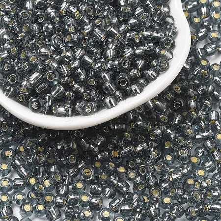FGB 6/0 Grade A Round Glass Seed Beads SEED-Q007-4mm-F56-1
