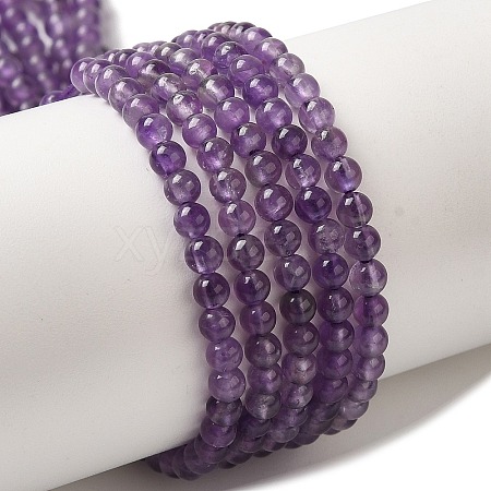 Natural Amethyst Beads Strands G-B090-A22-03-1