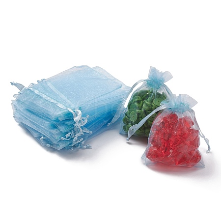 Organza Gift Bags with Drawstring X-OP-R016-7x9cm-08-1