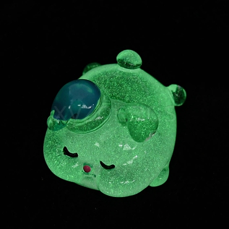 Luminous Resin Rabbit Ornament CRES-M020-03B-1