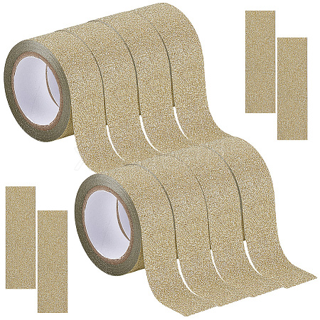 8 Roll Glitter Adhesive Plastic Tapes DIY-CP0011-84A-1