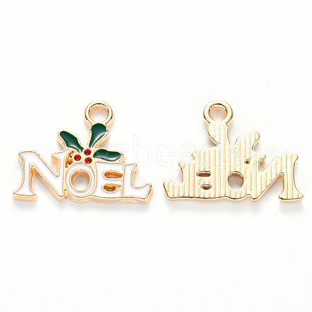 Alloy Enamel Pendants X-ENAM-S121-114-1