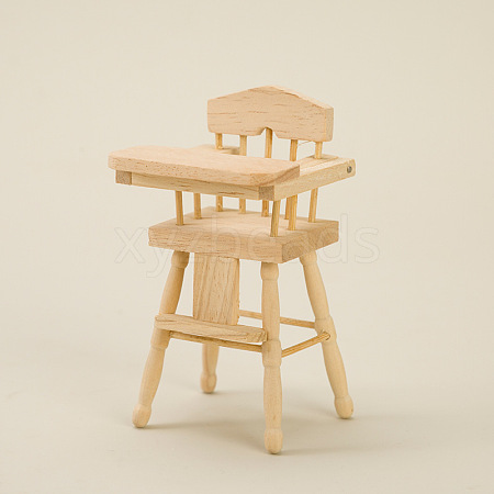 Wood High Chair Mini Model PW-WG24E6D-02-1