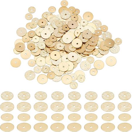  200Pcs 4 Style Brass Spacer Beads KK-NB0002-59-1