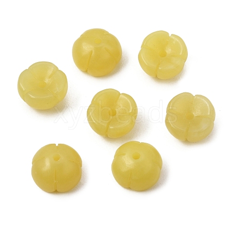 Natural Lemon Jade Carved Beads GG-CBA36AE-02-1