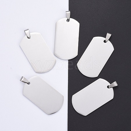 Tarnish Resistant 304 Stainless Steel Big Pendants LS-STAS-I140-19E-S-1
