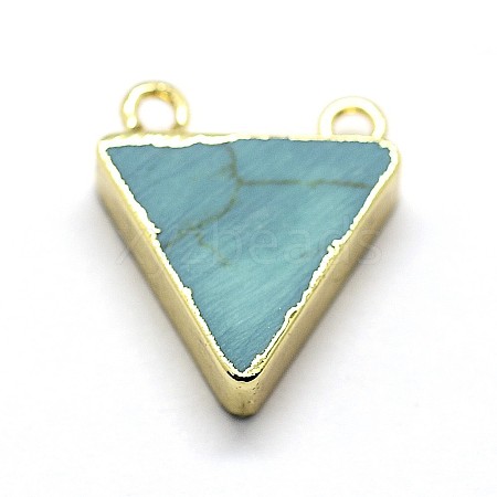 Synthetic Turquoise Pendants G-P201-15-1