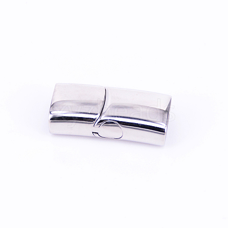 316 Stainless Steel Magnetic Clasps STAS-CJC0001-25B-P-1