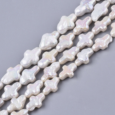 Natural Baroque Pearl Keshi Pearl Beads Strands PEAR-S016-005-1