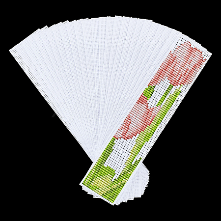 14T Cotton Bookmarks for Cross Stitch Making DIY-WH0671-098A-1