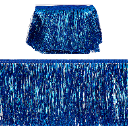 Polyester Fringe Trimmings OCOR-WH0086-09B-1