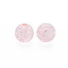 Transparent Crackle Acrylic Beads MACR-S373-66C-N10-7