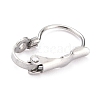 Tarnish Resistant 304 Stainless Steel Leverback Earring Findings LS-STAS-B003-05P-2