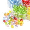 490Pcs 7 Colors Transparent Acrylic Beads MACR-YW0002-03-3