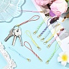 30Pcs 6 Colors Braided Nylon Cord Mobile Straps FIND-YW0011-77-4