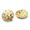 Ion Plating(IP) 201 Stainless Steel Stud Earrings EJEW-K270-24G-2