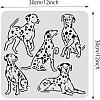 PET Hollow Out Drawing Painting Stencils DIY-WH0383-0079-2