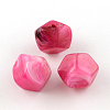 Imitation Gemstone Acrylic Beads OACR-R034-12-1