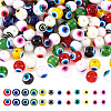  240Pcs 12 Colors Baking Painted Glass Beads DGLA-TA0001-01-1