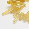 Natural Citrine Beads Strands G-L464-16-2