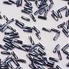 Glass Twisted Bugle Beads SEED-E002-12mm-829#-3