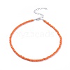 Glass Seed Beaded Necklaces NJEW-JN02691-04-1