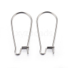 Tarnish Resistant 304 Stainless Steel Hoop Earring Findings STAS-P223-01P-04-1